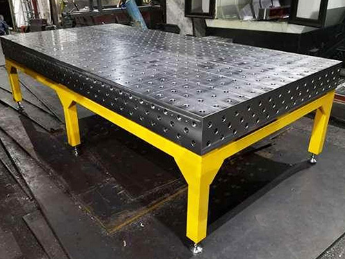 CNC Welding Table with Clamps