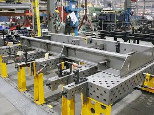 Welding table accessories